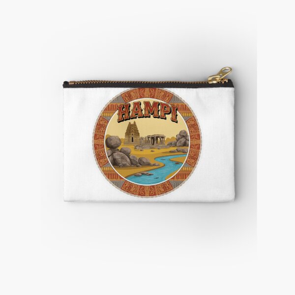 Item preview, Hampi Ruins India Sticker designed and sold by Imaginarium of Chaos falcon88 .