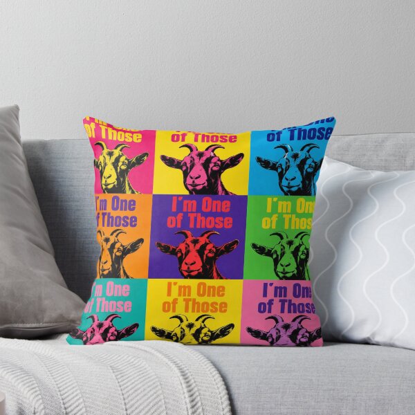 Item preview, I'm One of Those – Retro Pop Art Goat designed and sold by MrsMirabilis.