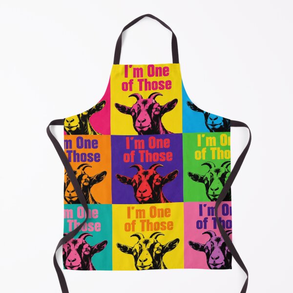 Item preview, I'm One of Those – Retro Pop Art Goat designed and sold by MrsMirabilis.