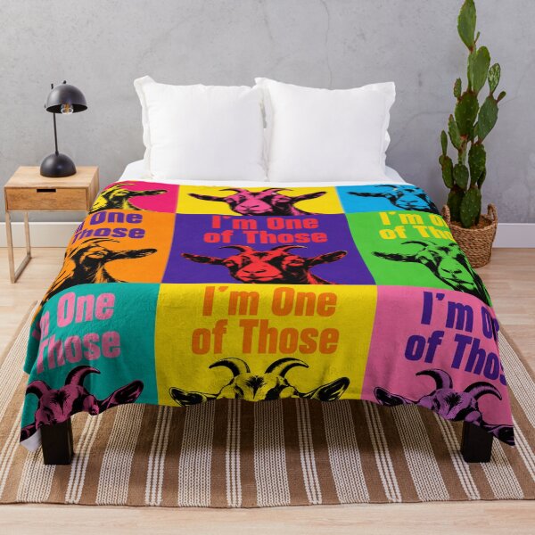 Item preview, I'm One of Those – Retro Pop Art Goat designed and sold by MrsMirabilis.