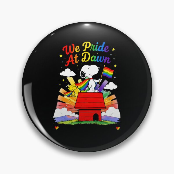 Item preview, Snoopy We Pride At Dawn Good Grief Shine Proud designed and sold by GiftofRandomnes.