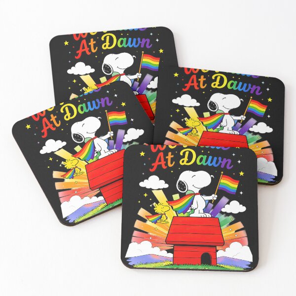 Item preview, Snoopy We Pride At Dawn Good Grief Shine Proud designed and sold by GiftofRandomnes.