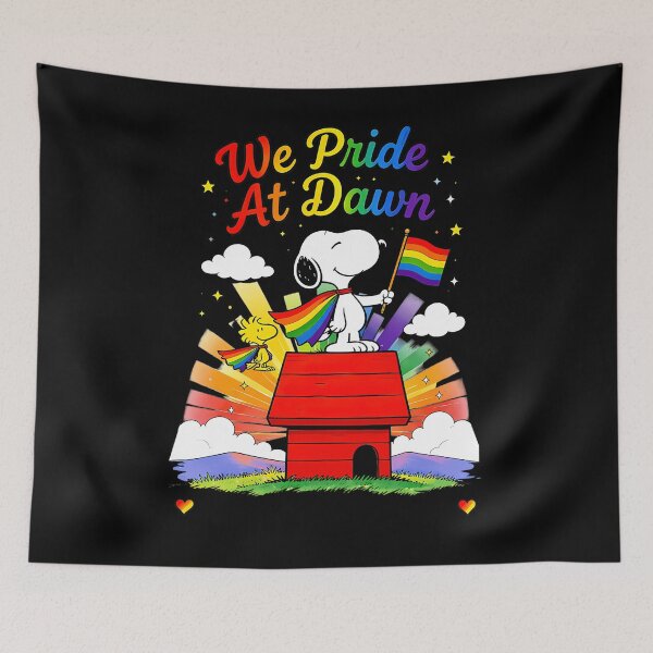Item preview, Snoopy We Pride At Dawn Good Grief Shine Proud designed and sold by GiftofRandomnes.