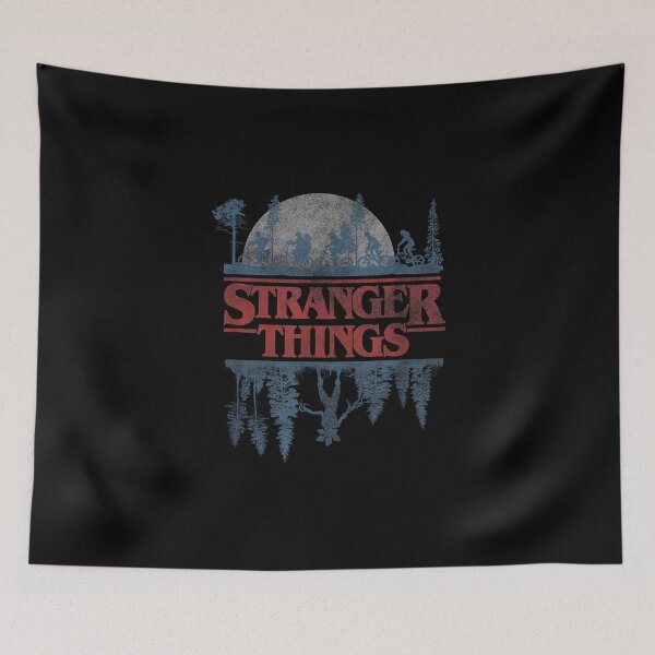 Item preview, Stranger.Things Blue Gradient Shadow Upside Down Logo designed and sold by stanleyirtjav.