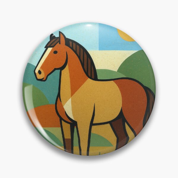 Item preview, Belgian Horse - a Geometric illustration. designed and sold by GalleryKauffeld.