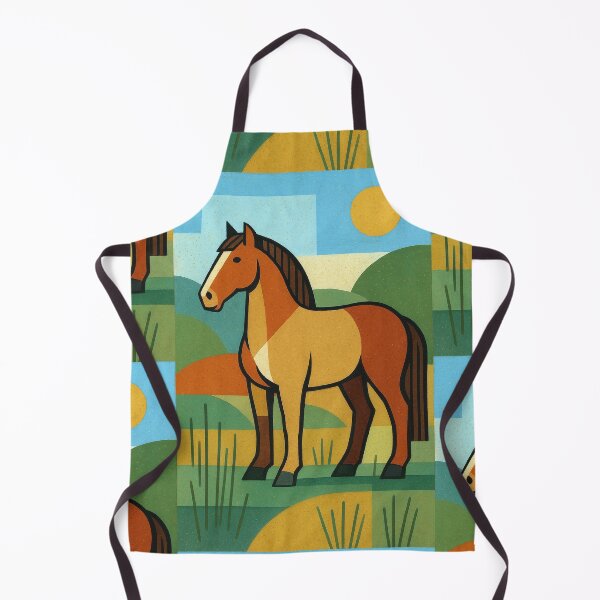 Item preview, Belgian Horse - a Geometric illustration. designed and sold by GalleryKauffeld.
