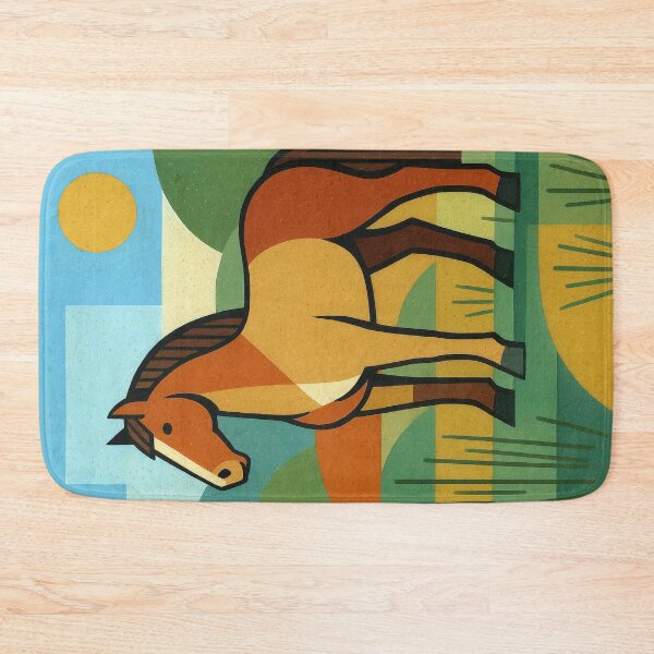 Item preview, Belgian Horse - a Geometric illustration. designed and sold by GalleryKauffeld.