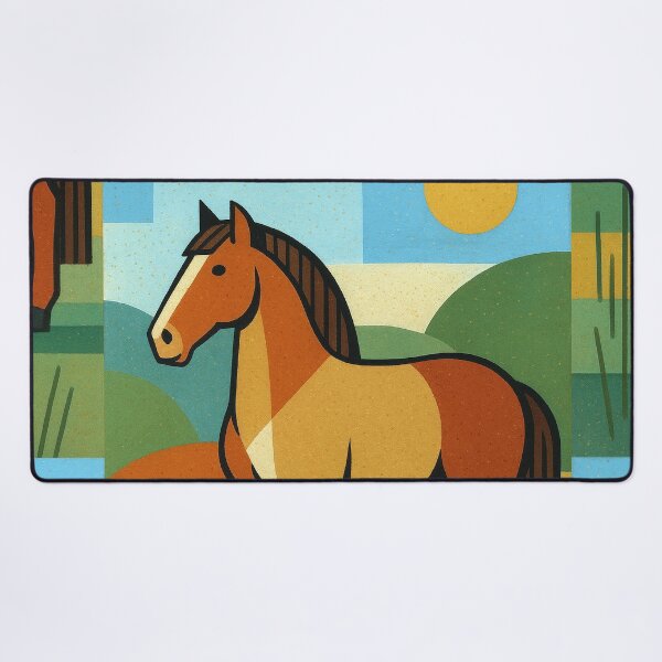 Item preview, Belgian Horse - a Geometric illustration. designed and sold by GalleryKauffeld.