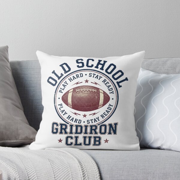 Item preview, Old School Gridiron Club Retro Football Circle Badge designed and sold by @SHINTOSARTSTORE.