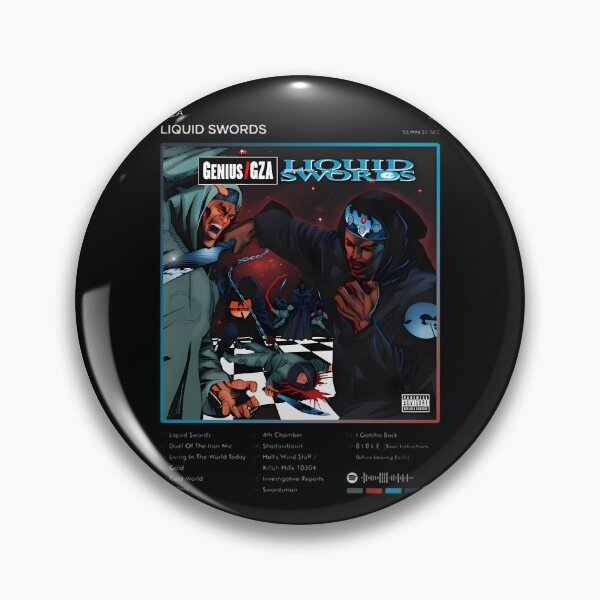 Item preview, Gzas - Liquid Swords Tracklist Album designed and sold by chatanyaoscay.