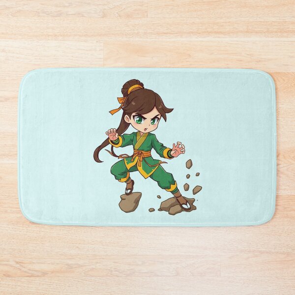 Item preview, Avatar Airbender Cute Chibi Earth Bender Warrior Art designed and sold by Fine-Arts-Lab.
