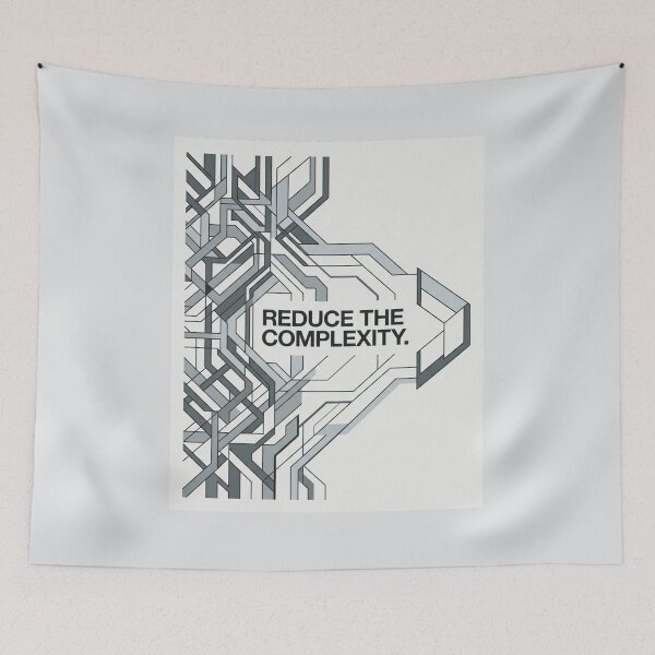 Item preview, Reduce the Complexity Computer Science Problem Solving Design designed and sold by Amr Darwish Graphic designer.
