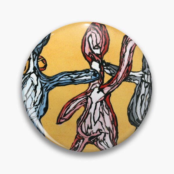 Item preview, United Figures in a Chain Expressive Painting designed and sold by Dwaalhaas.com.