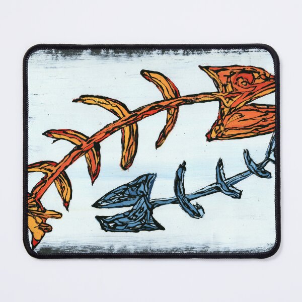 Item preview, Expressive Fish Bones Dual Skeleton Painting designed and sold by Dwaalhaas.com.