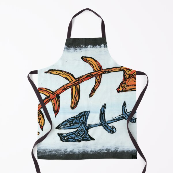 Item preview, Expressive Fish Bones Dual Skeleton Painting designed and sold by Dwaalhaas.com.