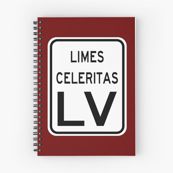 Item preview, Speed Limit 55 MPH in Latin: Limes Celeritas LV designed and sold by Karate Octopus.