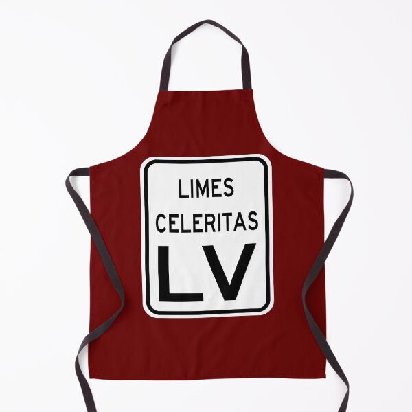 Item preview, Speed Limit 55 MPH in Latin: Limes Celeritas LV designed and sold by Karate Octopus.