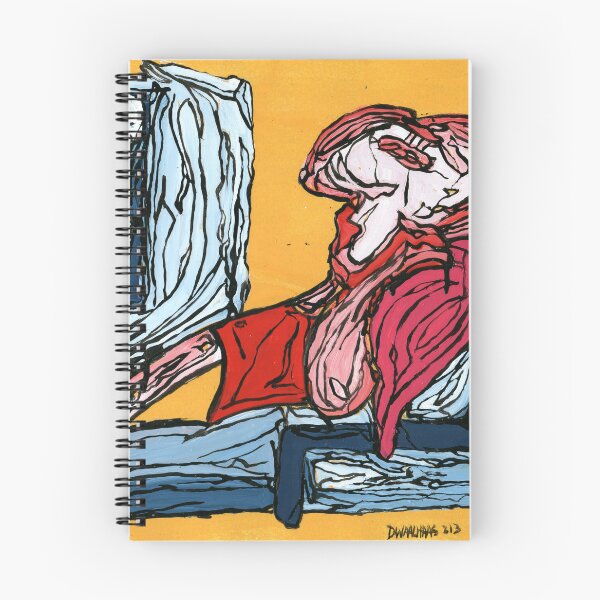 Item preview, Picasso Inspired Seated Figure Expressive Painting designed and sold by Dwaalhaas.com.