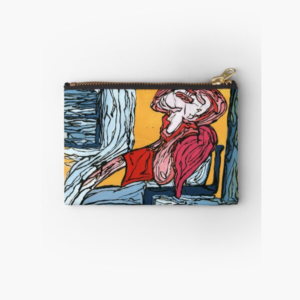 Item preview, Picasso Inspired Seated Figure Expressive Painting designed and sold by Dwaalhaas.com.
