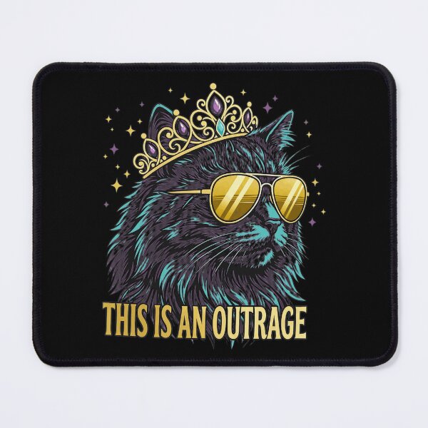 Item preview, Cool Cat Queen Crown Sunglasses Outrage designed and sold by AliciaGu867850.