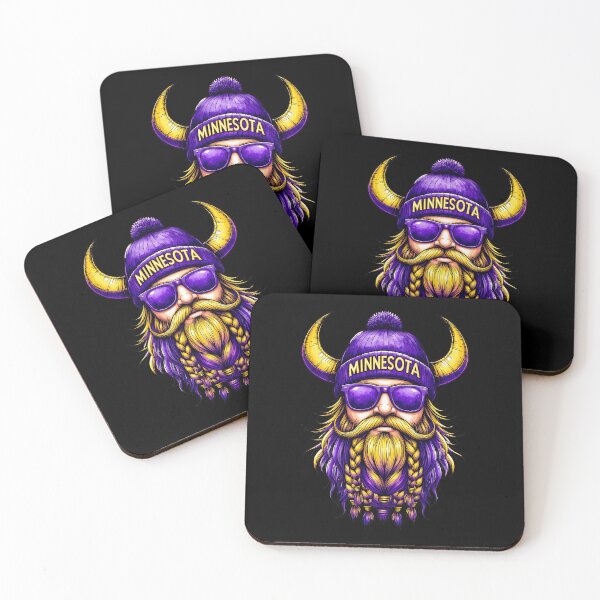 Item preview, Cool Minnesota Viking Fan Beard Art designed and sold by StevenTa601095.