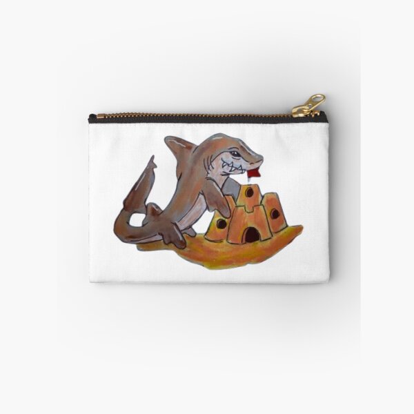 Item preview, Sandcastle Shark Cute Funny Summer Beach Graphic designed and sold by Prismartlife.