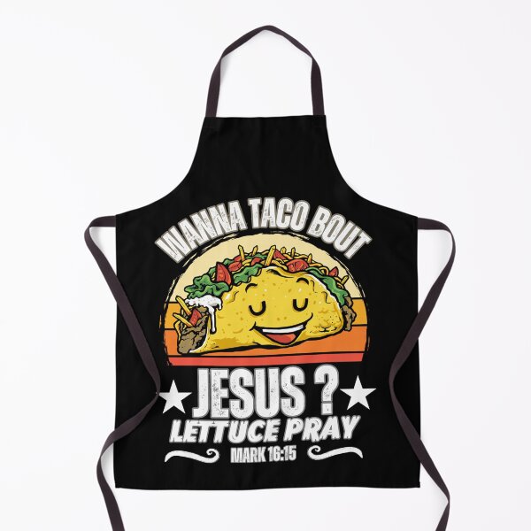 Item preview, Funny Taco Christian Wanna Taco Bout Jesus tee Cinco de Mayo designed and sold by NaomiTankersly.