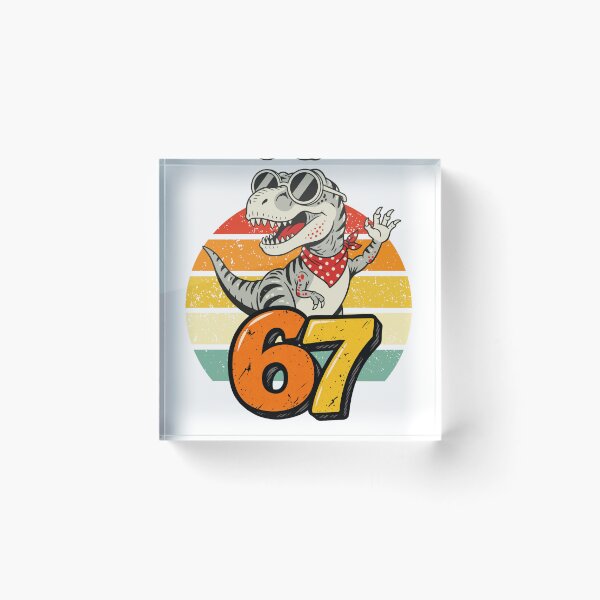 Item preview, Retro Dino 67 Birthday Sunglasses designed and sold by thestiles.