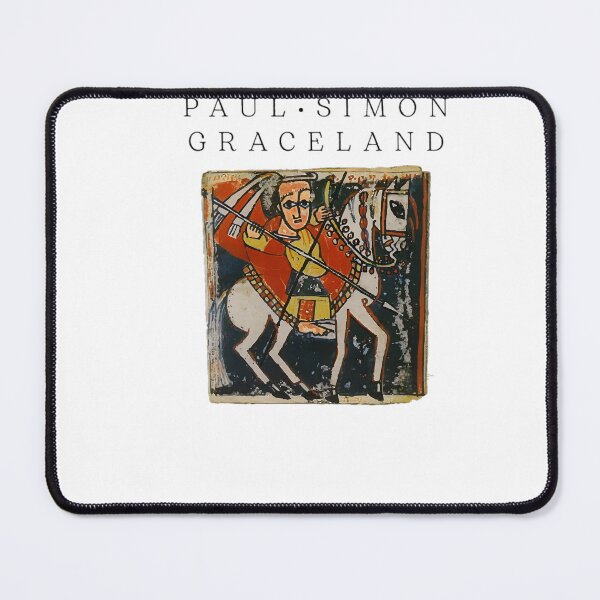 Artikelvorschau, Graceland Retro Paul Simon Album Fan Art entworfen und verkauft von chatanyaoscay.
