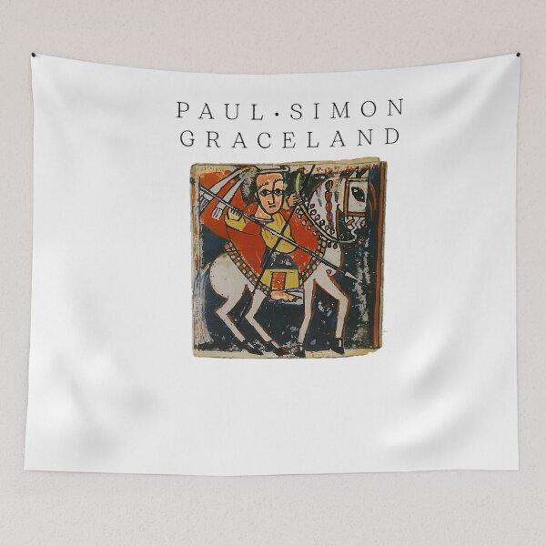 Item preview, Graceland Retro Paul Simon Album Fan Art  designed and sold by chatanyaoscay.