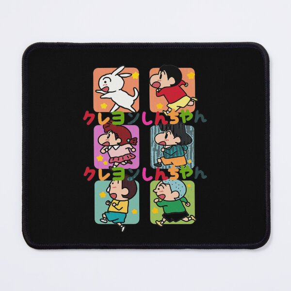 Item preview, Crayon Shin-chan Chibi Grid Running Art designed and sold by HannahPh987962.