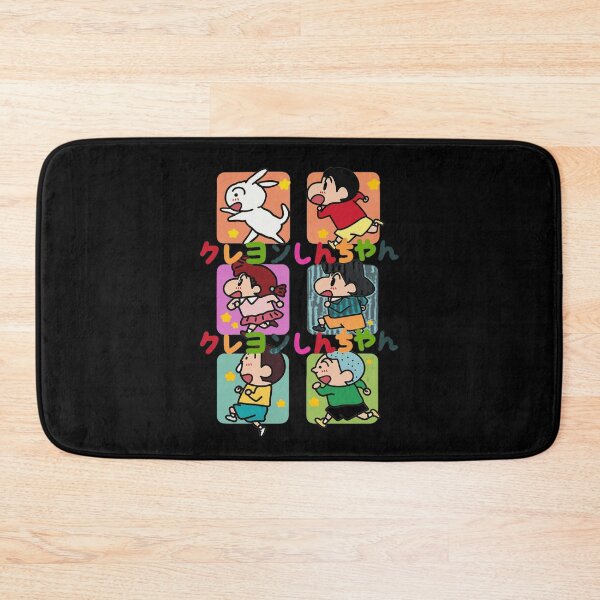 Item preview, Crayon Shin-chan Chibi Grid Running Art designed and sold by HannahPh987962.