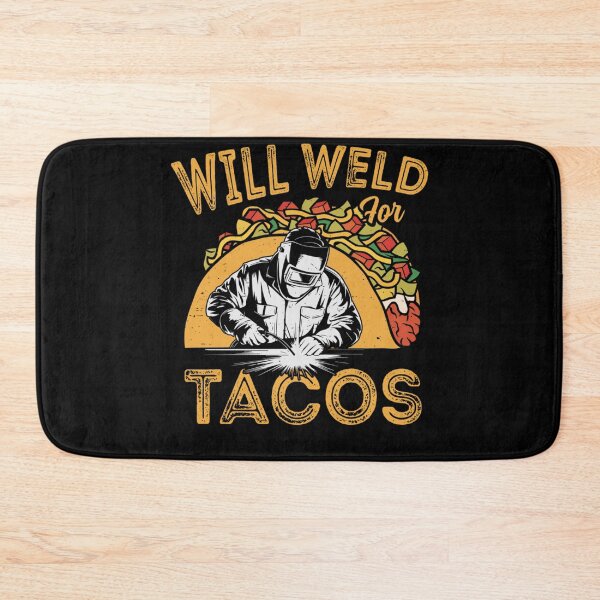 Item preview, Funny Welders Will Weld For Tacos Mens Welding Welder designed and sold by NaomiTankersly.