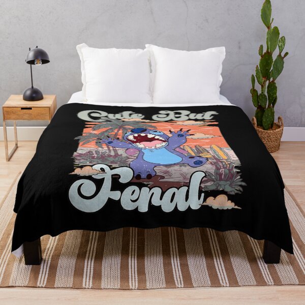 Item preview, Cute But Feral Stitch Tropical Beach designed and sold by TaylorJo632106.