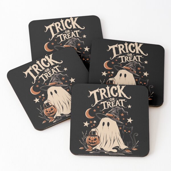 Item preview, Trick or Treat Ghost Halloween designed and sold by Detllustration_STD.