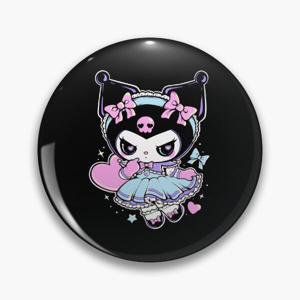 Item preview, Cute Kuromi Gothic Lolita Frilly Dress Heart Bows designed and sold by AliciaGu867850.