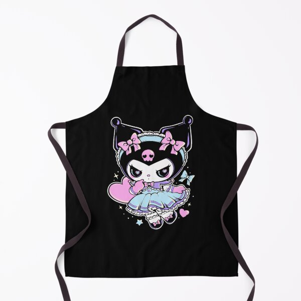 Item preview, Cute Kuromi Gothic Lolita Frilly Dress Heart Bows designed and sold by AliciaGu867850.
