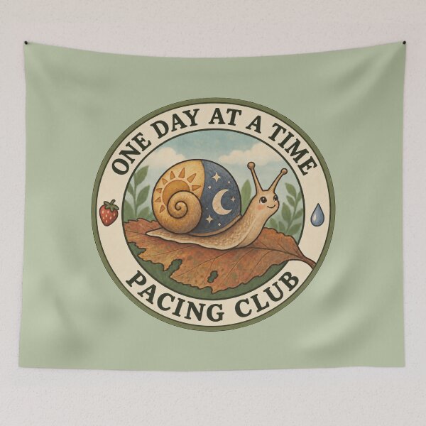 Item preview, One Day at a Time Pacing Club designed and sold by ChirpInc.