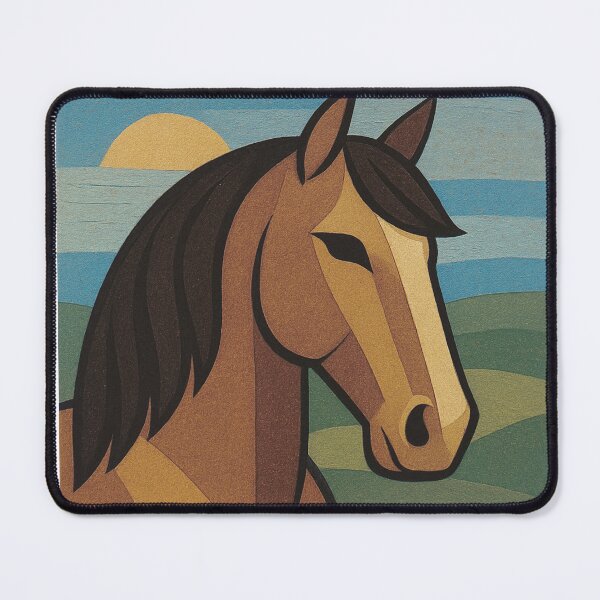 Item preview, Belgian Horse - a Geometric illustration. designed and sold by GalleryKauffeld.