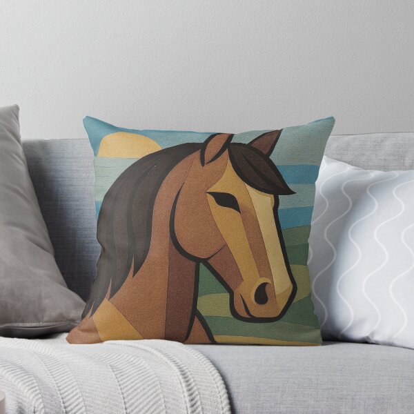 Item preview, Belgian Horse - a Geometric illustration. designed and sold by GalleryKauffeld.