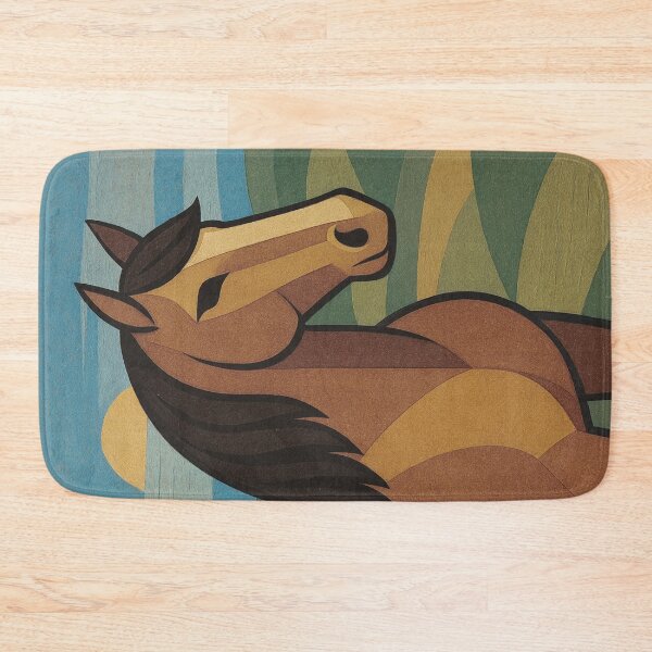Item preview, Belgian Horse - a Geometric illustration. designed and sold by GalleryKauffeld.