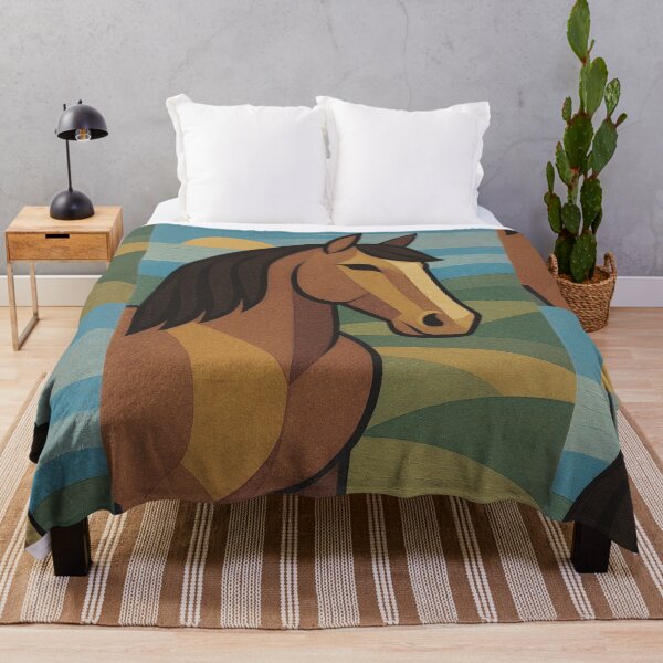 Item preview, Belgian Horse - a Geometric illustration. designed and sold by GalleryKauffeld.