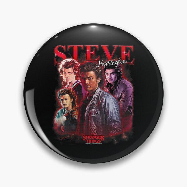 Artikelvorschau, Damen Stranger.Things Steve Boyfriend Offiziell lizenziertes V-Ausschnitt-Shirt entworfen und verkauft von stanleyirtjav.