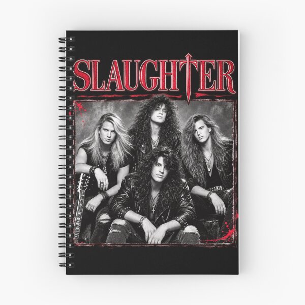 Item preview, SLAUGHTER Band 80s Rock Metal T-Shirt-34 designed and sold by SusanArlene.