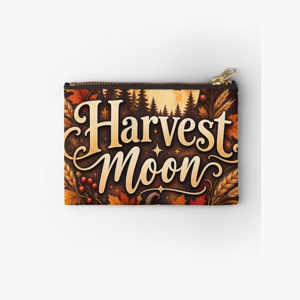 Item preview, Harvest Moon – Autumn Pumpkin & Fall Foliage designed and sold by blankTeeShirt.