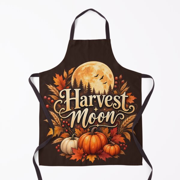 Item preview, Harvest Moon – Autumn Pumpkin & Fall Foliage designed and sold by blankTeeShirt.