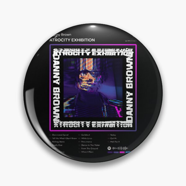 Artikelvorschau, Danny Brown - Atrocity Exhibition Tracklist Album entworfen und verkauft von chatanyaoscay.