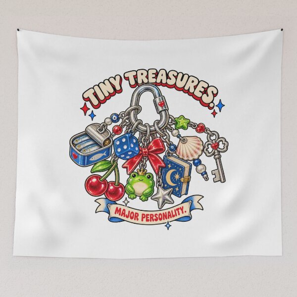 Item preview, Tiny Treasures Major Personality Charm Keychain designed and sold by ODDLUME CLUB.