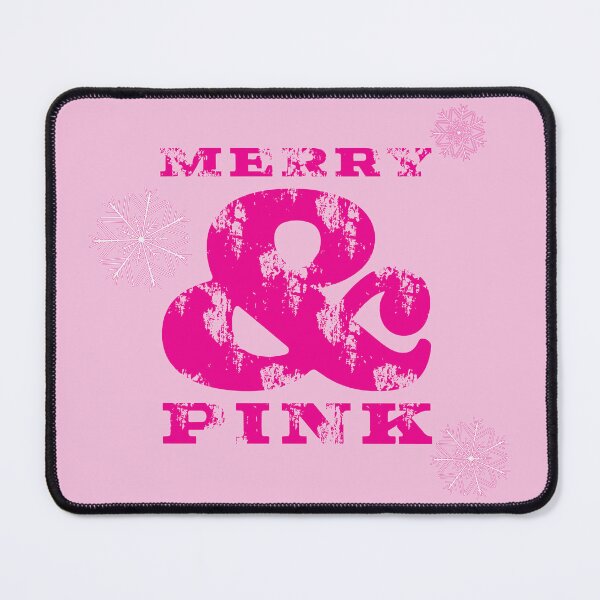 Item preview, Merry & Pink - Distressed Christmas Typography designed and sold by photossmirnov.