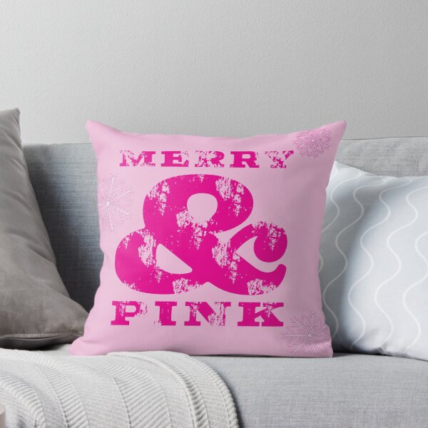 Item preview, Merry & Pink - Distressed Christmas Typography designed and sold by photossmirnov.